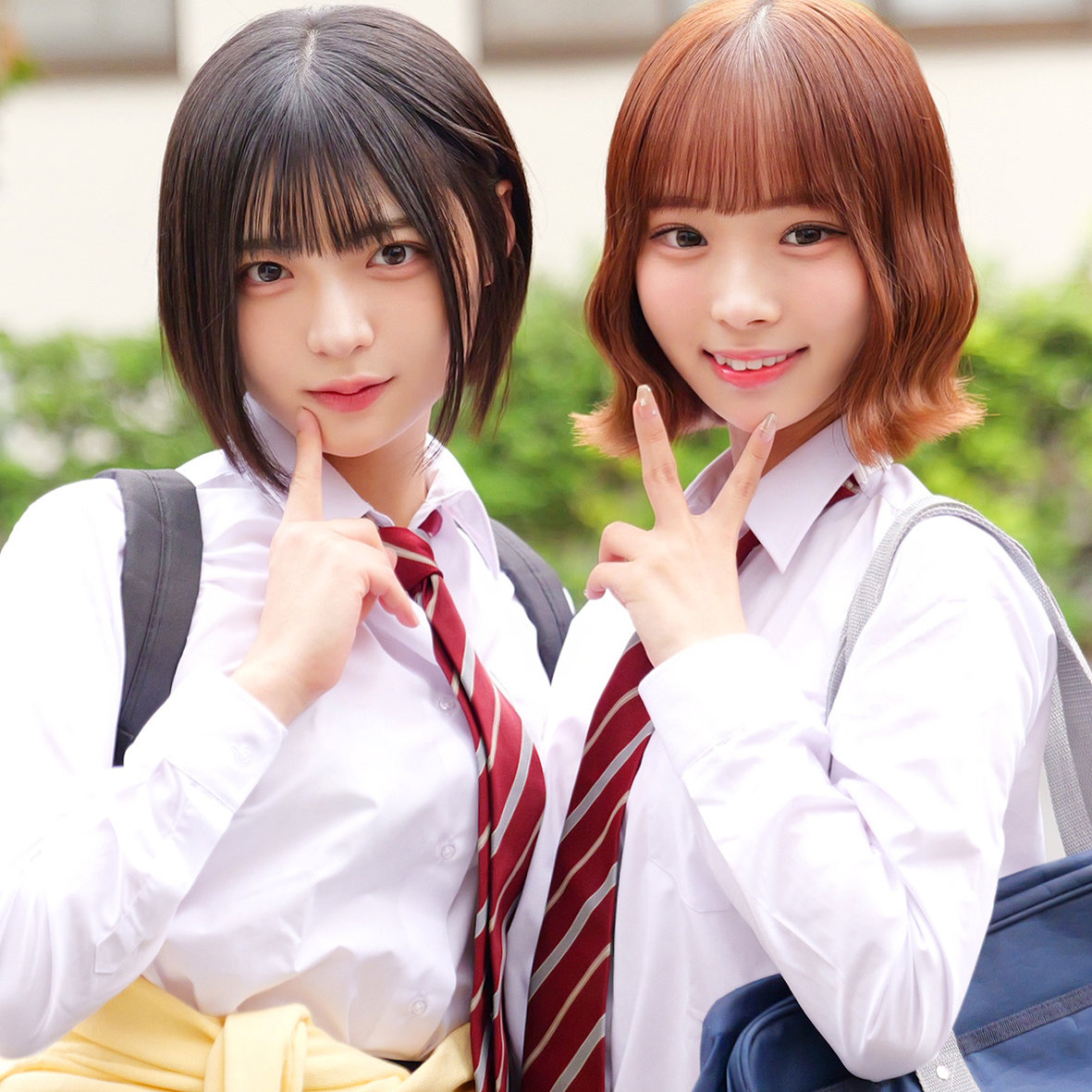 ふうちゃん＆ゆみちゃん アイキャッチ画像 【【美少女】人気の動画はコレだ【人妻・熟女】】